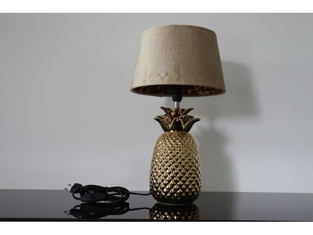 Tafellamp navaris design ananas - afbeelding 1 van  5