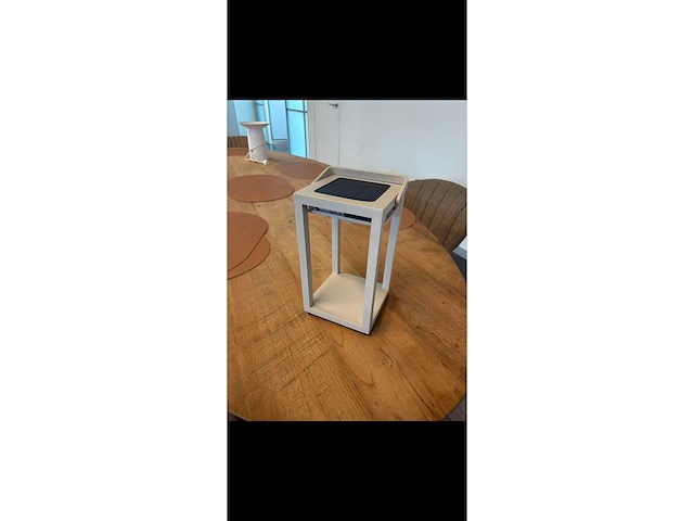 Tafellampje aluminium (3x) - afbeelding 1 van  1