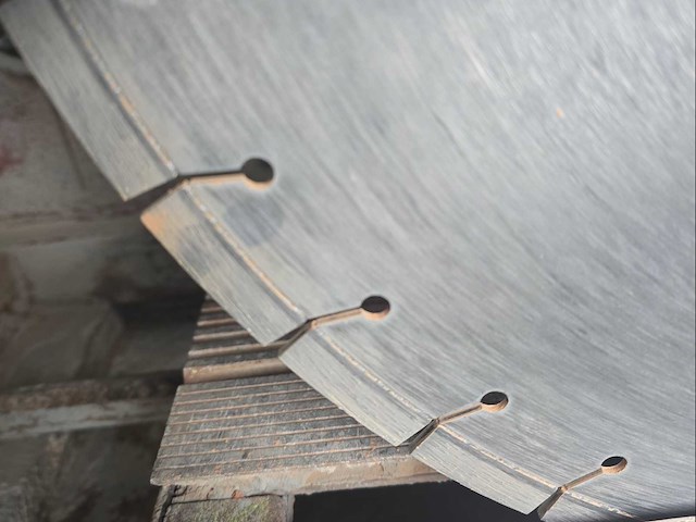 Tafelmesselzaag (steenzaag / blokzaag) - afbeelding 5 van  6