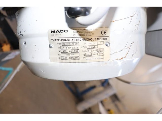 Tafelmetaal kettingzaag macc new 350 edv - afbeelding 3 van  20