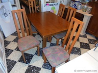 Tafel/stoelen - afbeelding 1 van  1