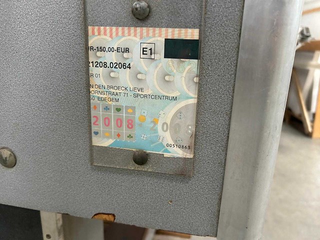 Tafelvoetbal - speeltafel - afbeelding 3 van  7