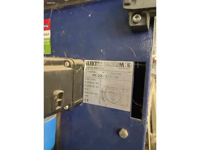 Tafelzaag elektra beckum pk 255 - afbeelding 2 van  2