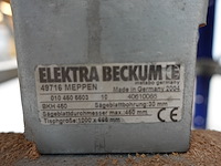 Tafelzaag elektra beckum - afbeelding 3 van  4