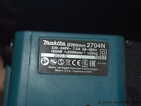Tafelzaag, makita, 2704n, werking niet gekend - afbeelding 2 van  2