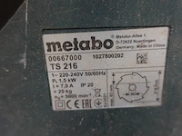 Tafelzaag metabo - afbeelding 5 van  5