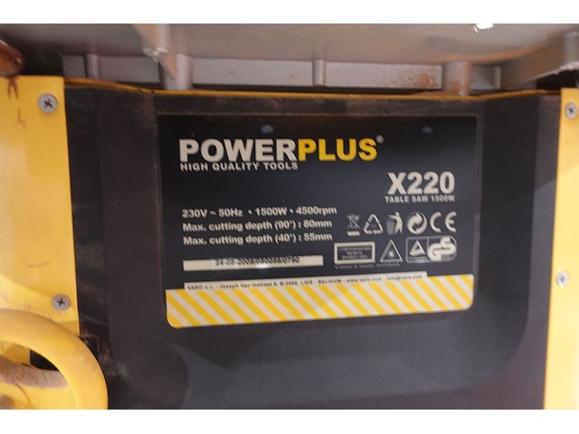 Tafelzaag powerplus - afbeelding 6 van  6