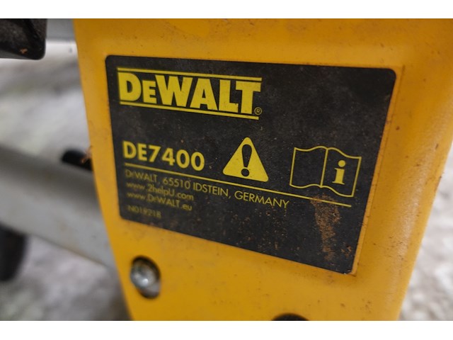 Tafelzaagmachine dewalt - afbeelding 4 van  4