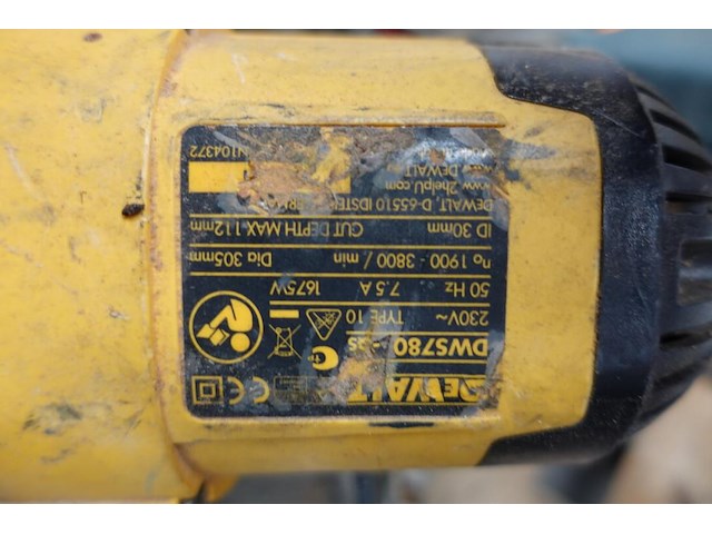 Tafelzaagmachine dewalt - afbeelding 4 van  6