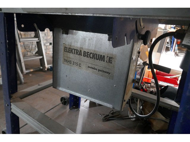 Tafelzaagmachine elektra beckum - afbeelding 3 van  6