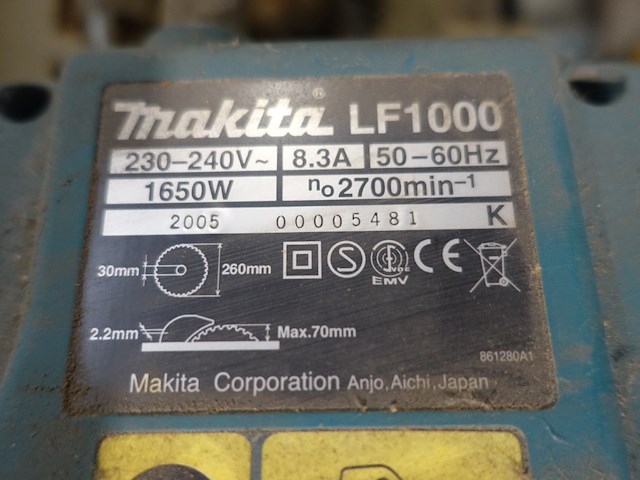 Tafelzaagmachine makita - afbeelding 3 van  3