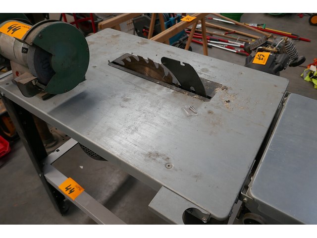 Tafelzaagmachine metabo + dubbele slijpmolen - afbeelding 2 van  8