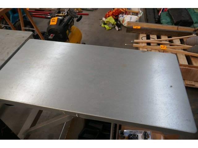 Tafelzaagmachine metabo + dubbele slijpmolen - afbeelding 3 van  8