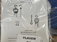 Takel, max. cap: 5.000 kg - afbeelding 1 van  3