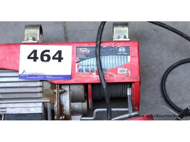 Takel metalworks sh200/400, werking niet gekend - afbeelding 2 van  2