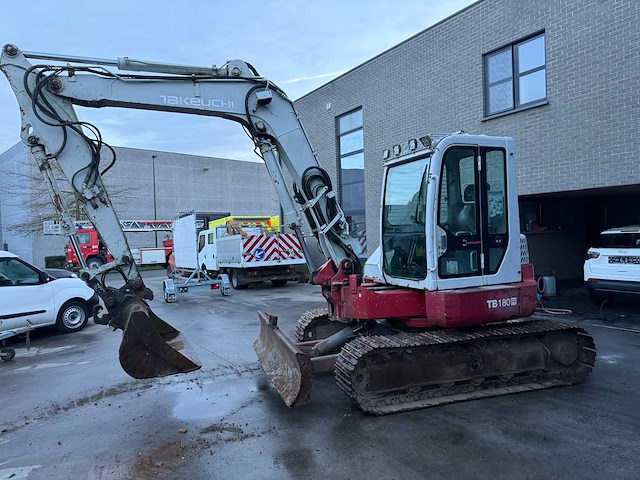 Takeuchi - 2008 - tb180 fr - midigraafmachine - afbeelding 1 van  27