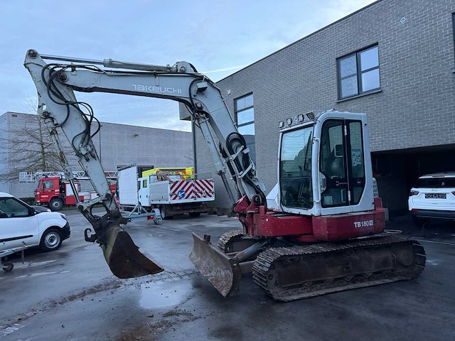 Takeuchi - 2008 - tb180 fr - midigraafmachine - afbeelding 26 van  27