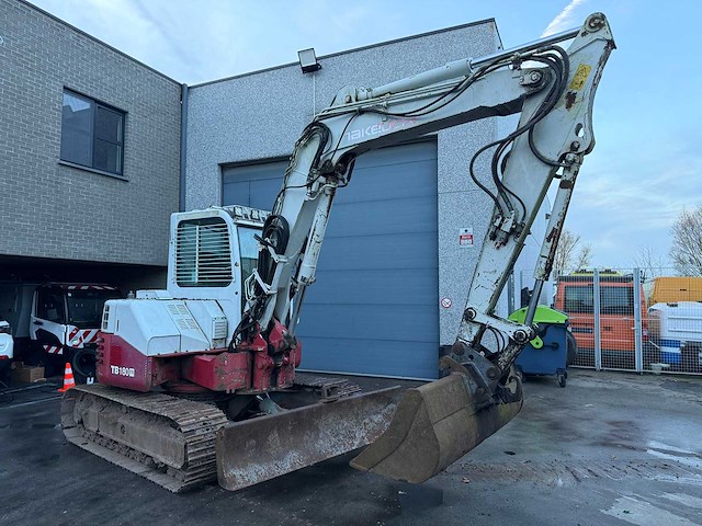Takeuchi - 2008 - tb180 fr - rupsgraafmachine - afbeelding 9 van  33