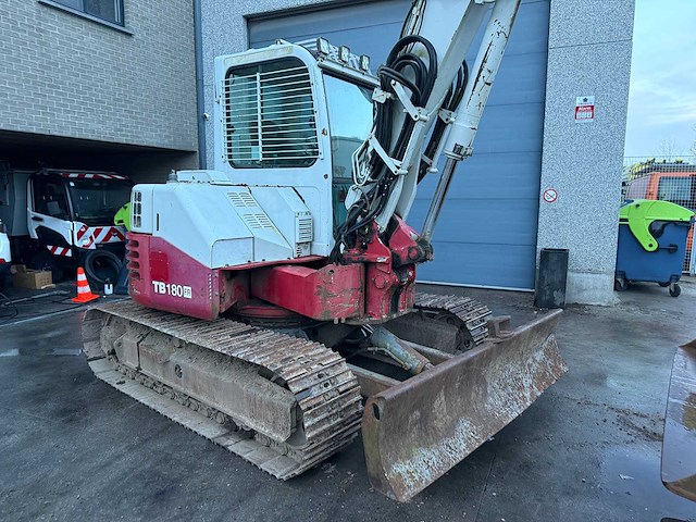 Takeuchi - 2008 - tb180 fr - rupsgraafmachine - afbeelding 11 van  33