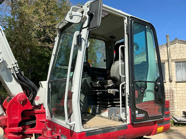 Takeuchi - 2018 - tb295w - banden graafmachine - bandenkraan - afbeelding 4 van  43