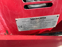 Takeuchi - 2018 - tb295w - banden graafmachine - bandenkraan - afbeelding 28 van  43