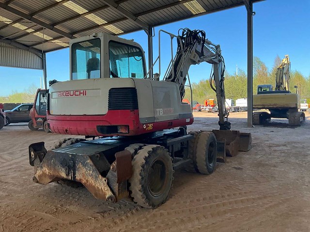 Takeuchi - tb175w - wheeled excavator - 2012 - afbeelding 29 van  31