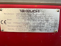 Takeuchi - tb175w - wheeled excavator - 2012 - afbeelding 8 van  30
