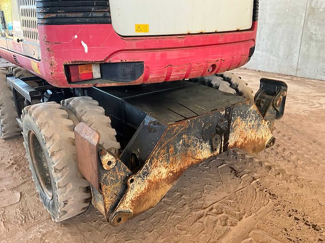 Takeuchi - tb175w - wheeled excavator - 2012 - afbeelding 10 van  30