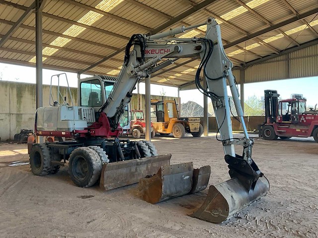 Takeuchi - tb175w - wheeled excavator - 2012 - afbeelding 27 van  31