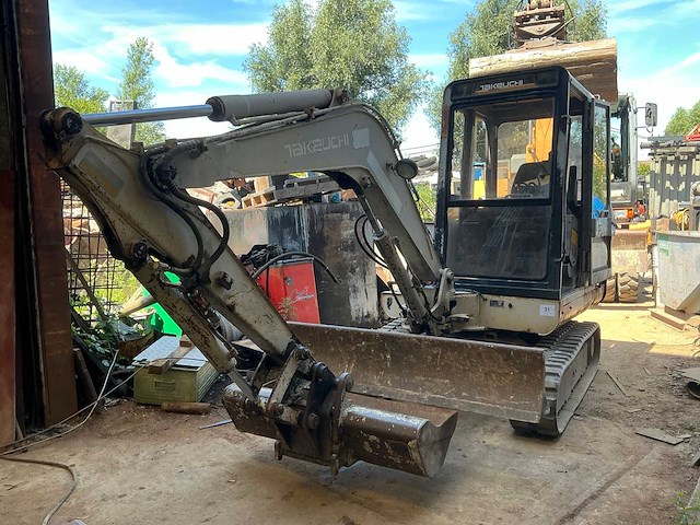 Takeuchi tba35 midigraafmachine - afbeelding 4 van  11