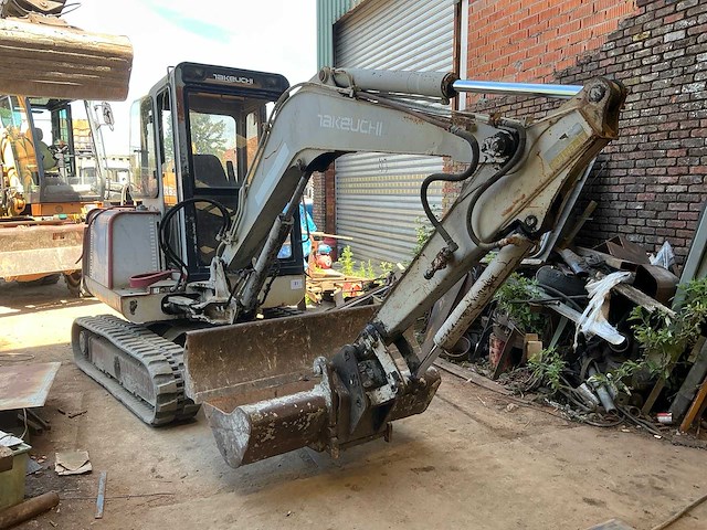 Takeuchi tba35 midigraafmachine - afbeelding 10 van  11