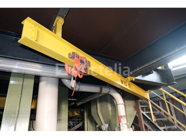 Takrail met schuifkar - afbeelding 1 van  6