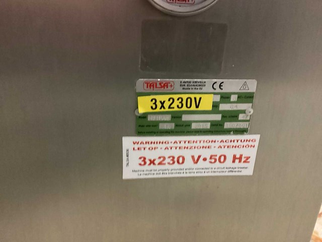 Talsa hp26 stopmachines en vulbussen - afbeelding 3 van  3