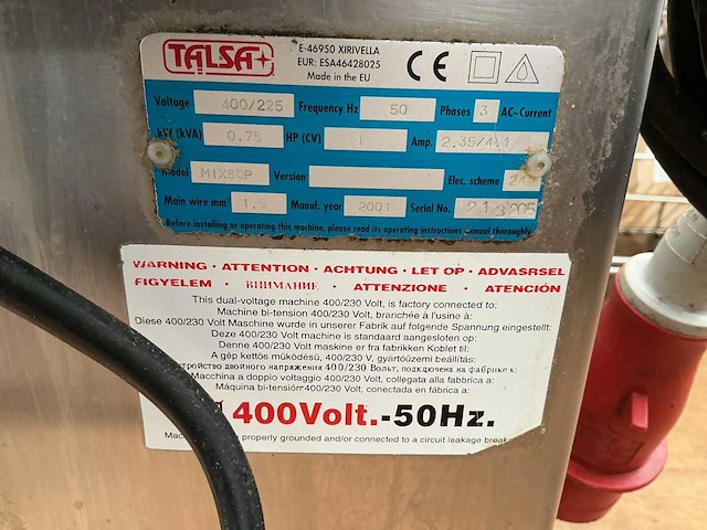 Talsa vleesmenger - afbeelding 5 van  5