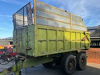 Tandem landbouwtipper – grote capaciteit – verlengstukken - afbeelding 1 van  13