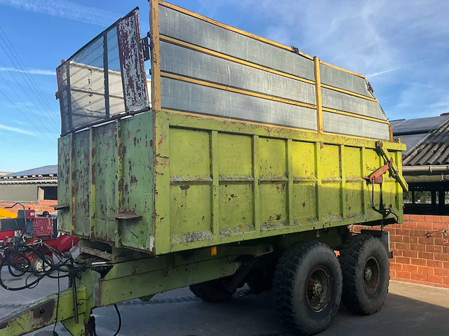Tandem landbouwtipper – grote capaciteit – verlengstukken - afbeelding 1 van  13