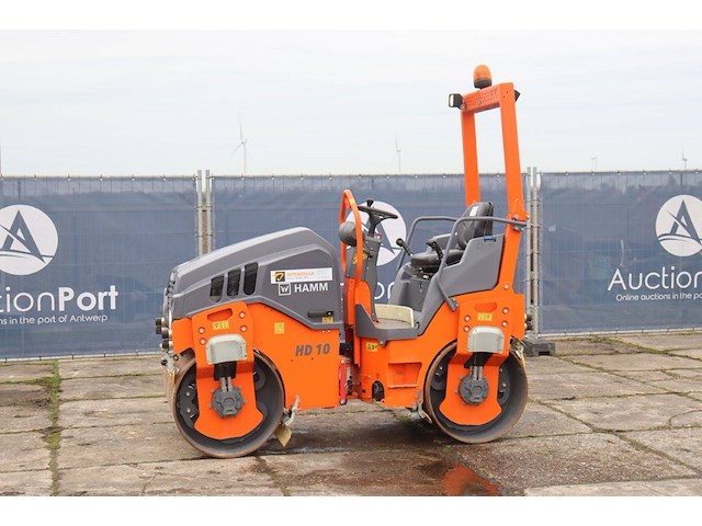 Tandem trilwals hamm hd 10 vv diesel 2020 - afbeelding 1 van  1