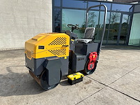 Tandemtrilrolwals captok ck1000 benzine nieuw