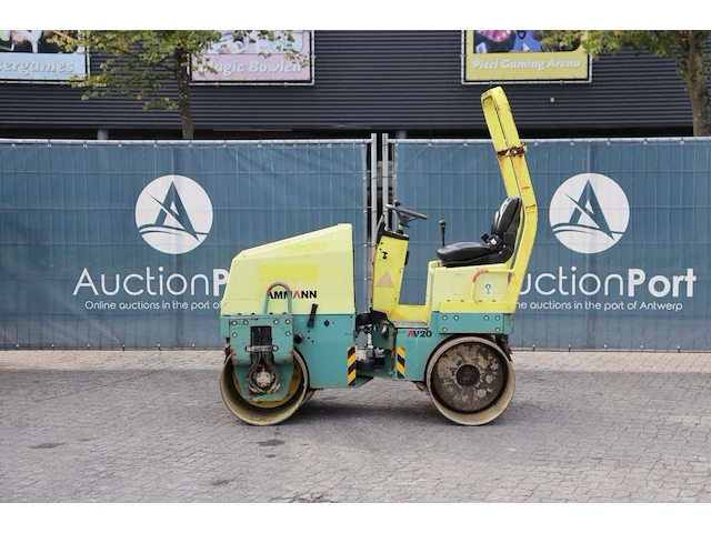 Tandemwals ammann av20 diesel 14.9kw - afbeelding 1 van  1