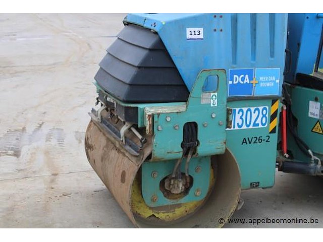 Tandemwals ammann av26-2, bj 2011, serienummer 23472 - afbeelding 2 van  5
