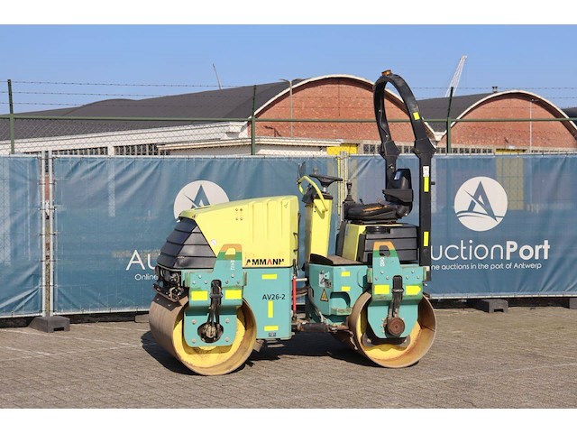 Tandemwals ammann av26-2 diesel 23.2kw 2011 - afbeelding 1 van  1