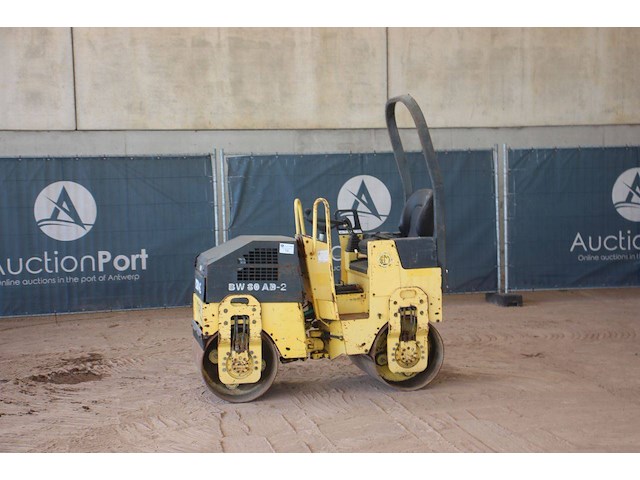 Tandemwals bomag bw80ad-2 diesel 12kw 2011 - afbeelding 1 van  1