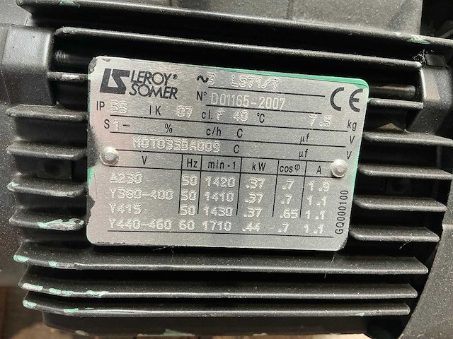 Tandwielmotor met elektrische koppeling – leroy somer - afbeelding 4 van  5