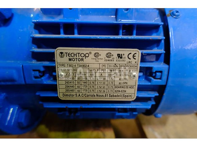Tandwielmotor timsa mat-05 03 r 02 - afbeelding 1 van  8