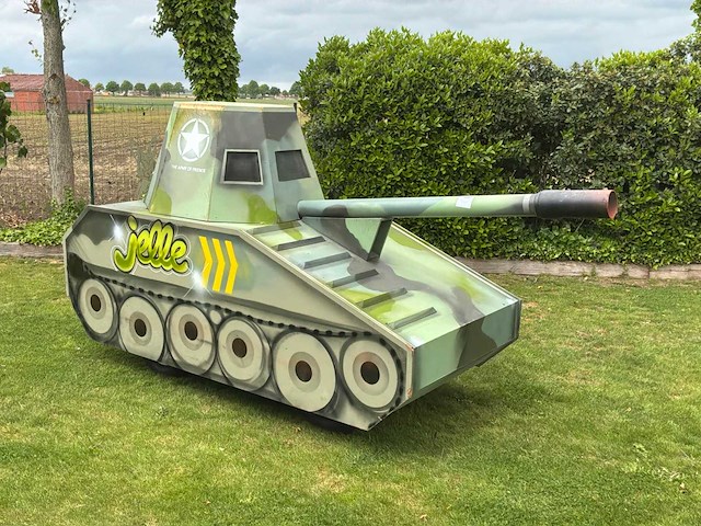 Tank met go-card onderstel - afbeelding 1 van  5