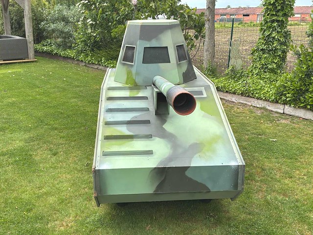 Tank met go-card onderstel - afbeelding 2 van  5