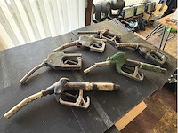 Tank station bediening vintage (6x) - afbeelding 1 van  3