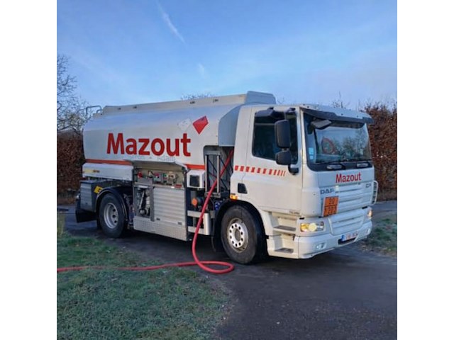 Tankwagen daf cf diesel 2010 - afbeelding 1 van  1