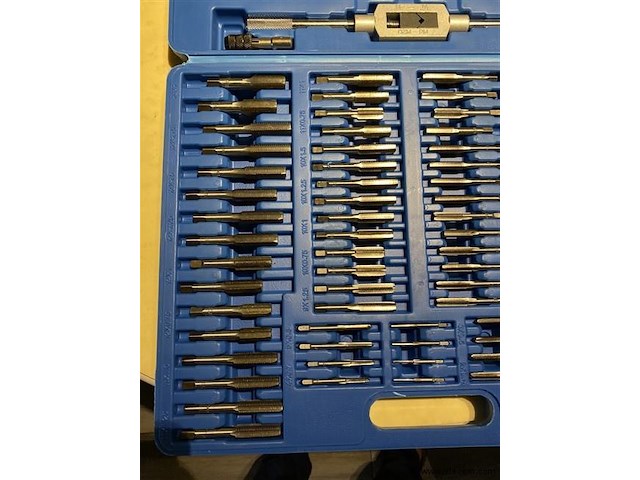 Tap en snij set 110-delig metrisch tungsten staal - afbeelding 5 van  8