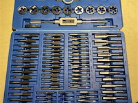 Tap en snij set 110-delig metrisch tungsten staal - afbeelding 1 van  8